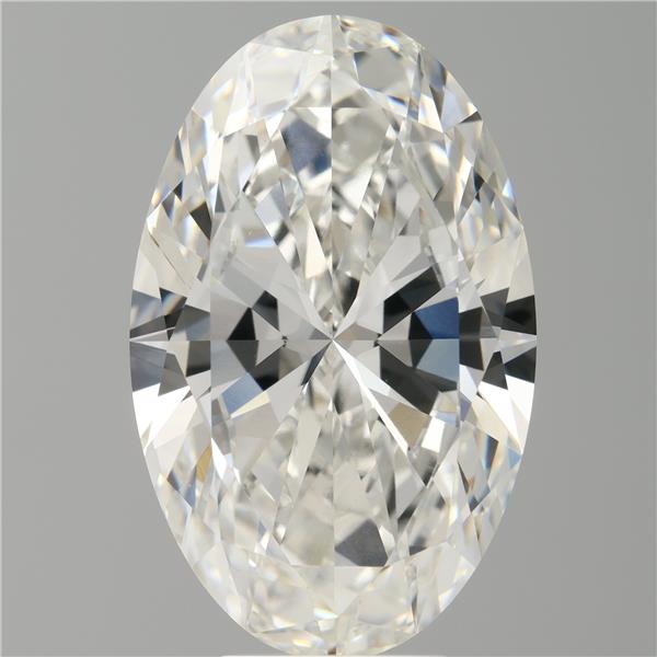 7.00 ct. oval Lab Grown Diamond front image