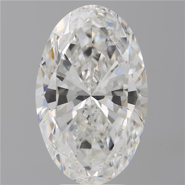 7.01 ct. oval Lab Grown Diamond front image