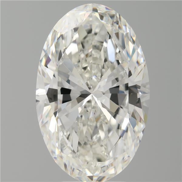 7.01 ct. oval Lab Grown Diamond front image