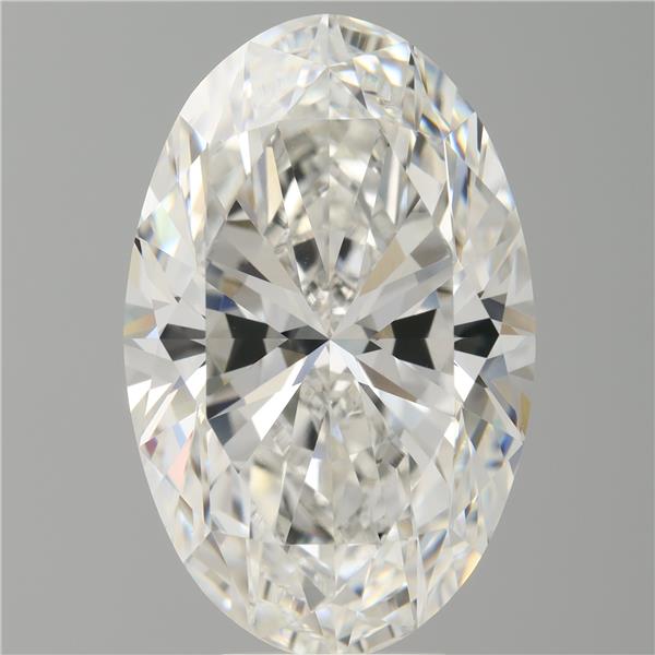 8.01 ct. oval Lab Grown Diamond front image