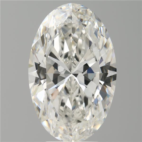 6.03 ct. oval Lab Grown Diamond front image