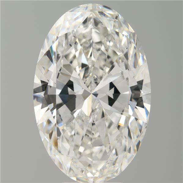 8.02 ct. oval Lab Grown Diamond front image