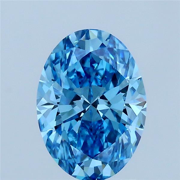 1.50 ct. oval Lab Grown Diamond front image