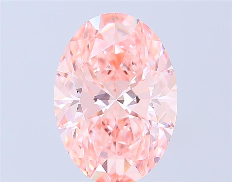 4.03 ct. oval Lab Grown Diamond front image