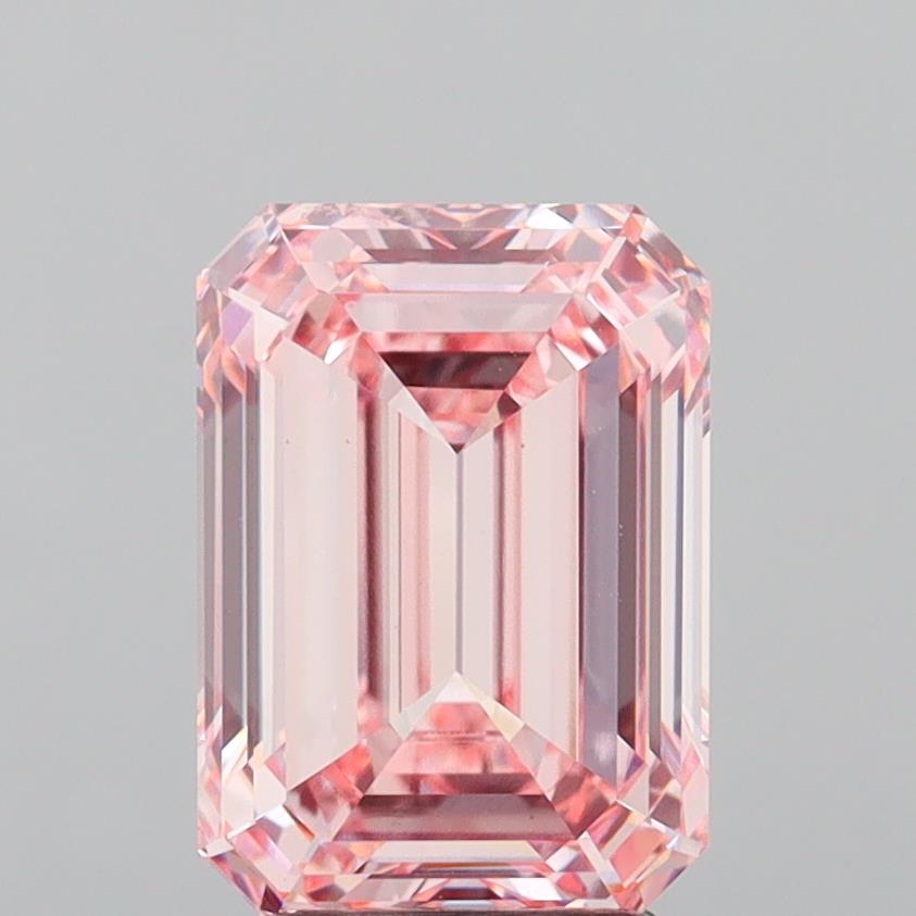 4.09 ct. emerald Lab Grown Diamond front image