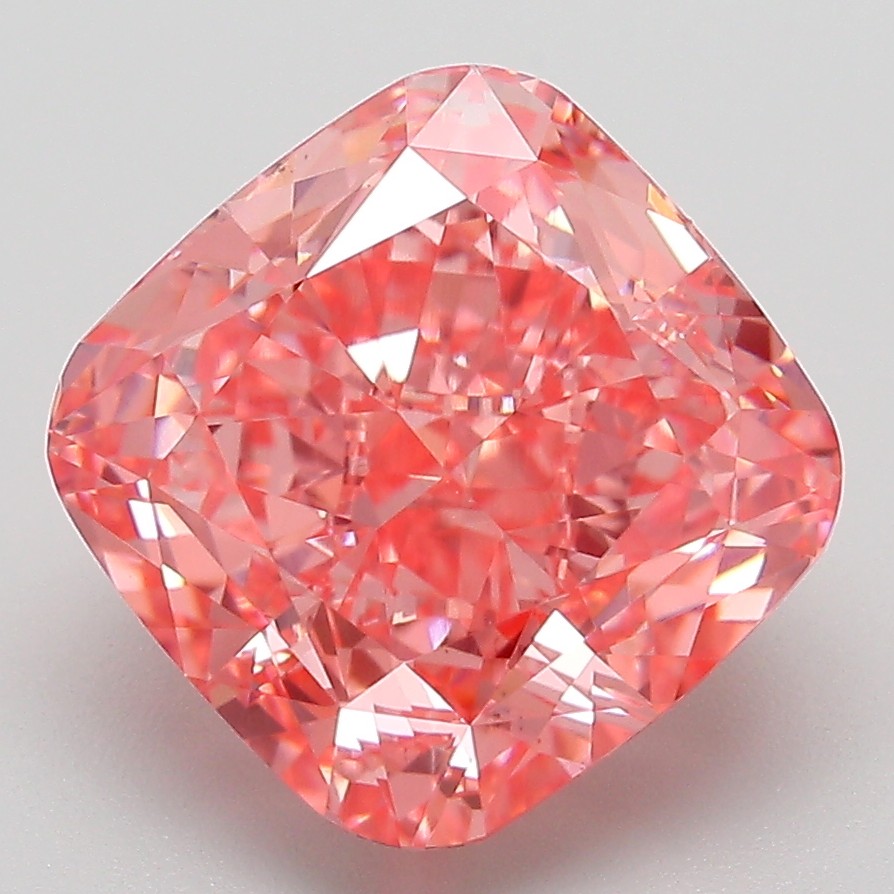 5.11 ct. cushion Lab Grown Diamond front image
