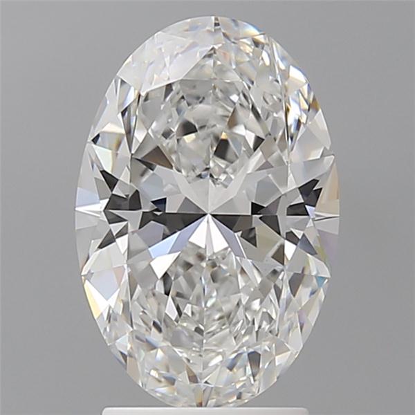 2.60 ct. oval Lab Grown Diamond front image