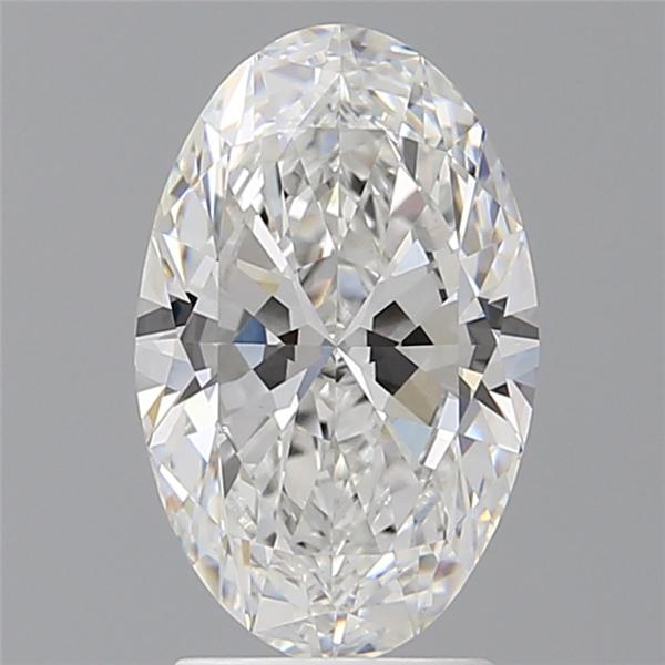 2.59 ct. oval Lab Grown Diamond front image