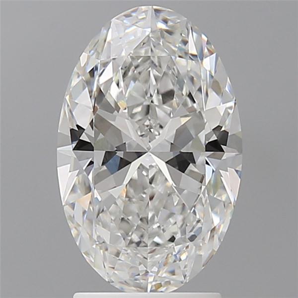 2.60 ct. oval Lab Grown Diamond front image