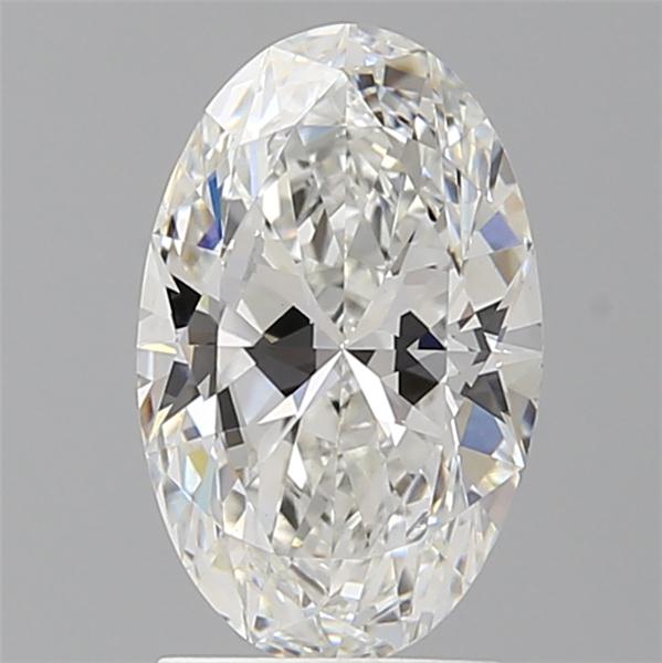 2.06 ct. oval Lab Grown Diamond front image