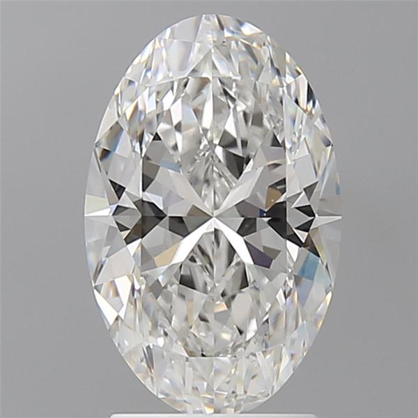 2.54 ct. oval Lab Grown Diamond front image