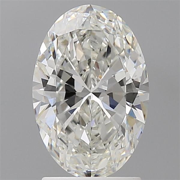 2.02 ct. oval Lab Grown Diamond front image