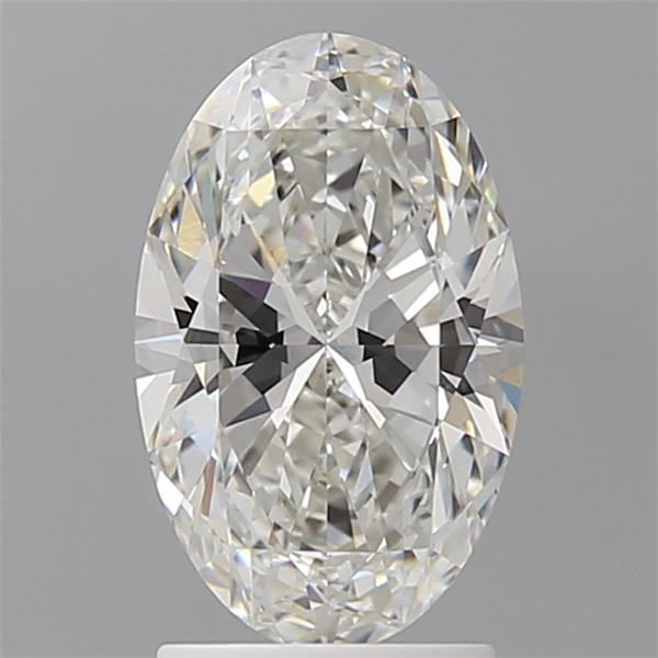 2.07 ct. oval Lab Grown Diamond front image
