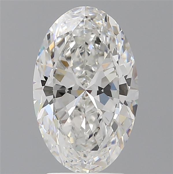 3.04 ct. oval Lab Grown Diamond front image