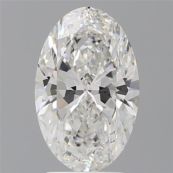3.03 ct. oval Lab Grown Diamond front image