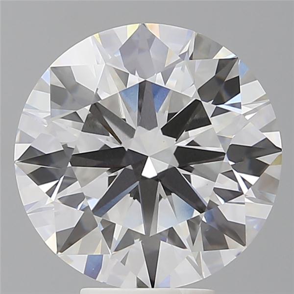 6.08 ct. round Lab Grown Diamond front image