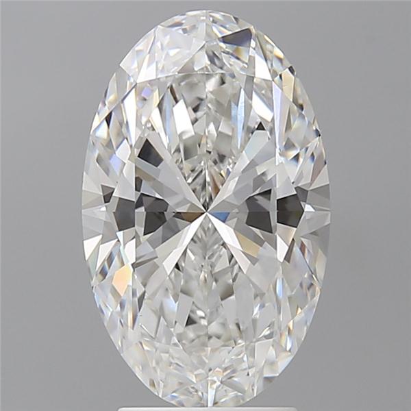 3.57 ct. oval Lab Grown Diamond front image