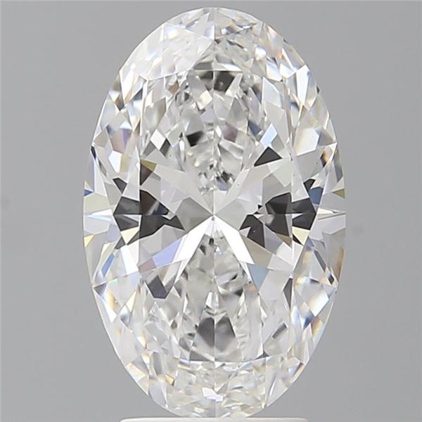 3.59 ct. oval Lab Grown Diamond front image