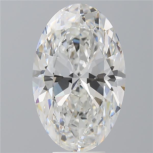 7.08 ct. oval Lab Grown Diamond front image