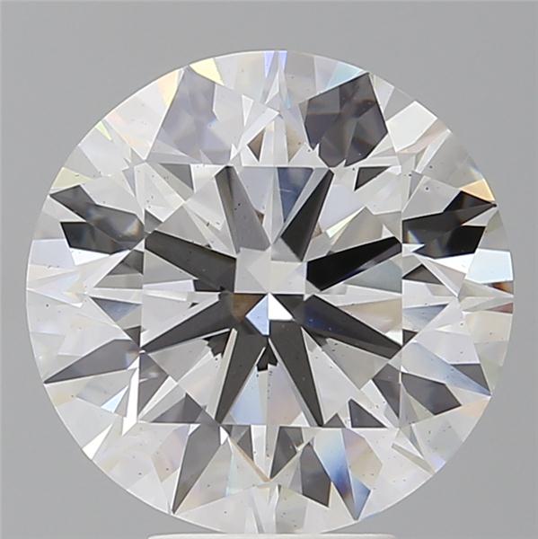 6.04 ct. round Lab Grown Diamond front image
