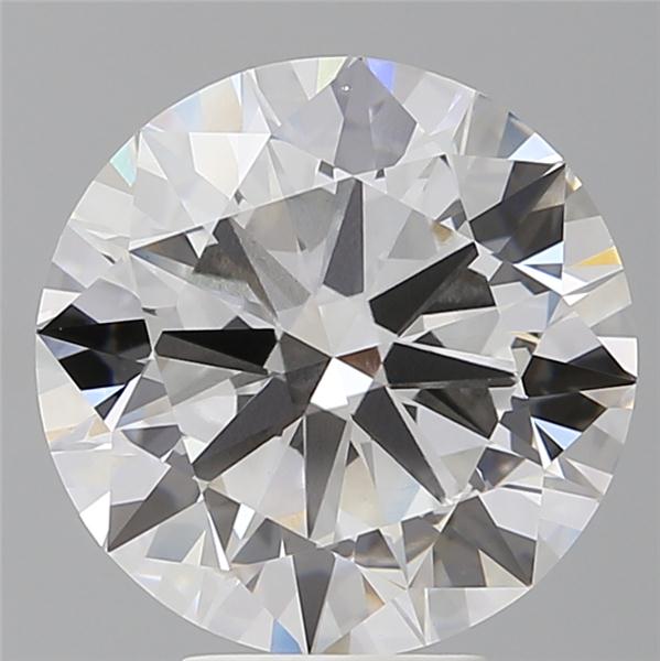6.02 ct. round Lab Grown Diamond front image