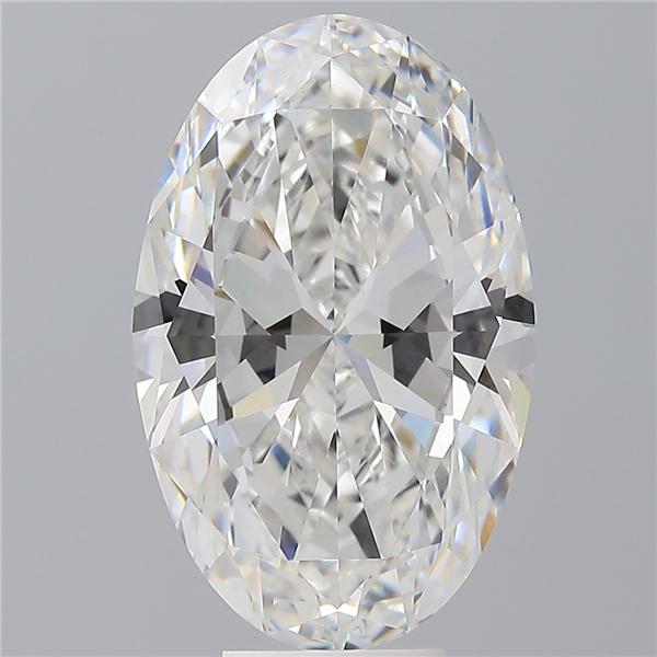 7.57 ct. oval Lab Grown Diamond front image