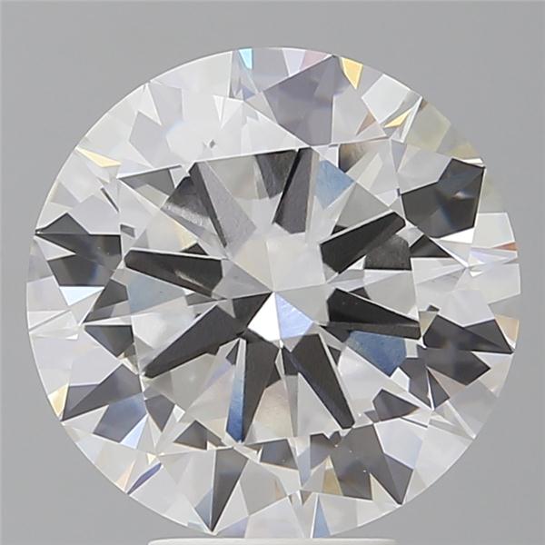 6.05 ct. round Lab Grown Diamond front image