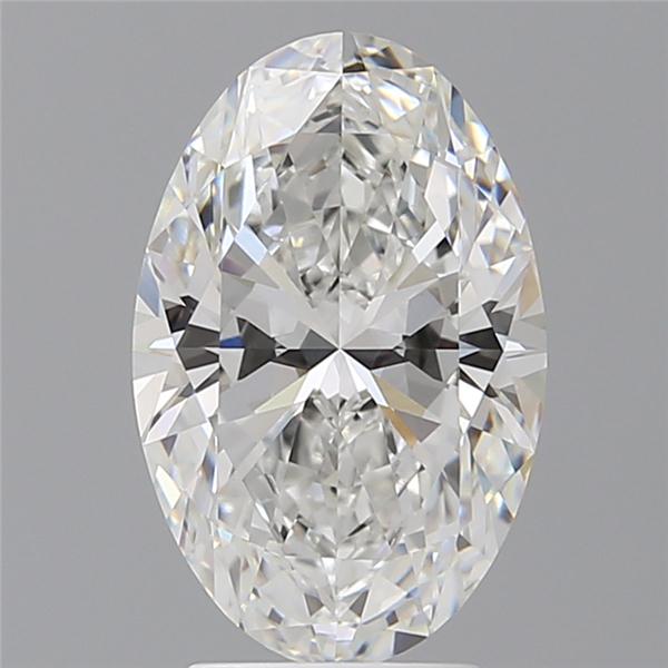 3.59 ct. oval Lab Grown Diamond front image