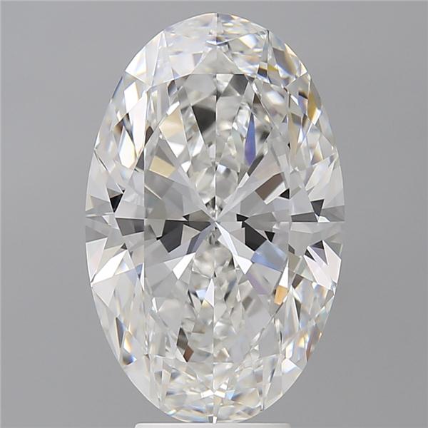 6.02 ct. oval Lab Grown Diamond front image