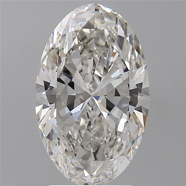 3.00 ct. oval Lab Grown Diamond front image