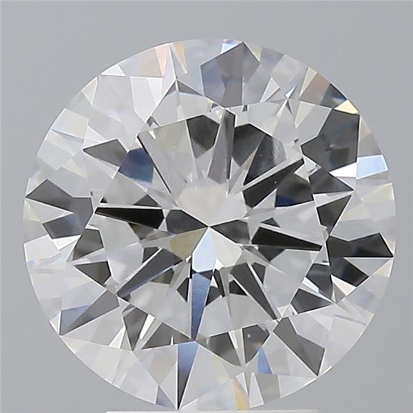 4.10 ct. round Lab Grown Diamond front image