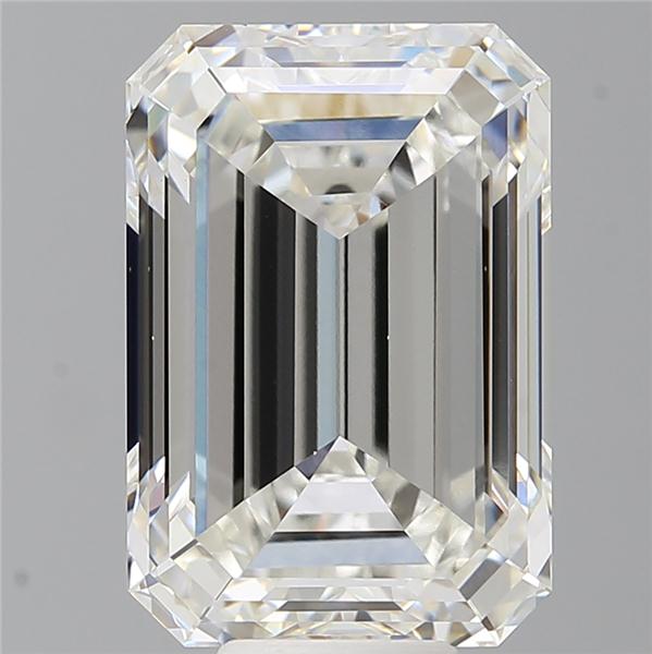 10.59 ct. emerald Lab Grown Diamond front image