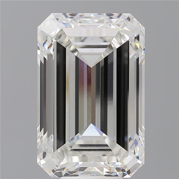 11.52 ct. emerald Lab Grown Diamond front image
