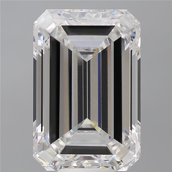 12.01 ct. emerald Lab Grown Diamond front image