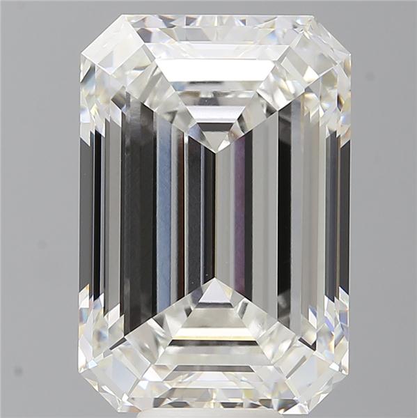 11.58 ct. emerald Lab Grown Diamond front image