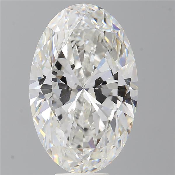10.10 ct. oval Lab Grown Diamond front image