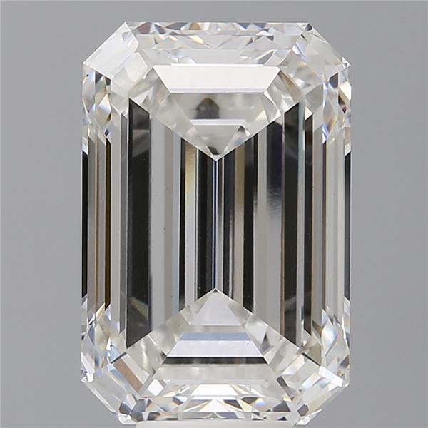 10.42 ct. emerald Lab Grown Diamond front image