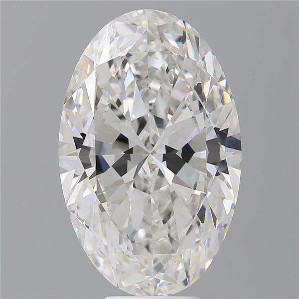 9.07 ct. oval Lab Grown Diamond front image