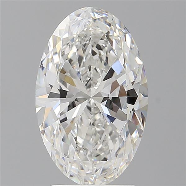 3.07 ct. oval Lab Grown Diamond front image
