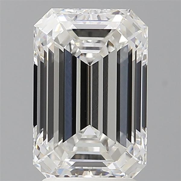 3.09 ct. emerald Lab Grown Diamond front image