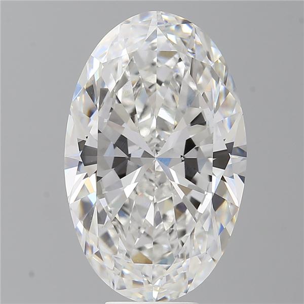 9.55 ct. oval Lab Grown Diamond front image