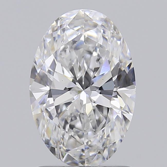 1.28 ct. oval Lab Grown Diamond front image