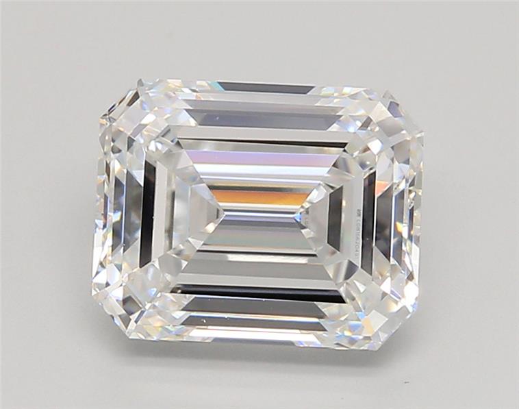 4.04 ct. emerald Lab Grown Diamond front image