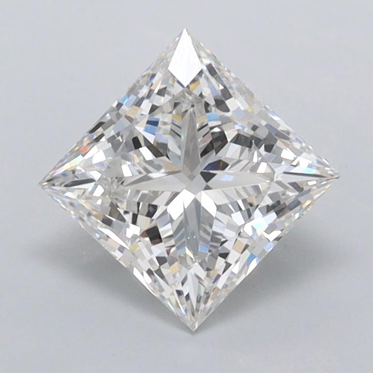 1.23 ct. princess Lab Grown Diamond front image