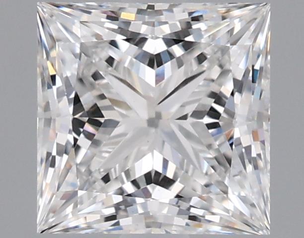 1.54 ct. princess Lab Grown Diamond front image