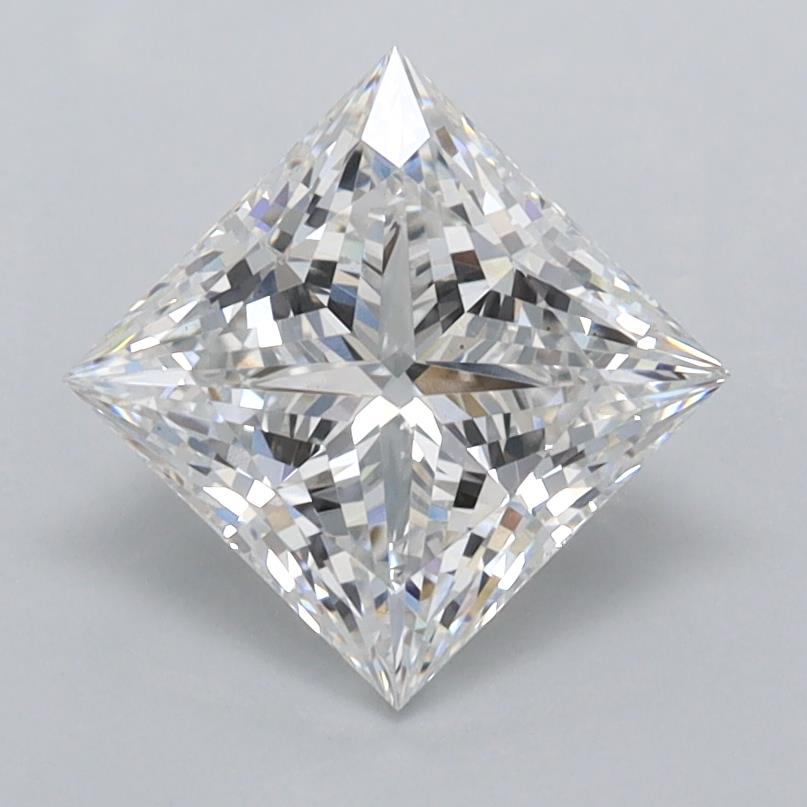 1.56 ct. princess Lab Grown Diamond front image