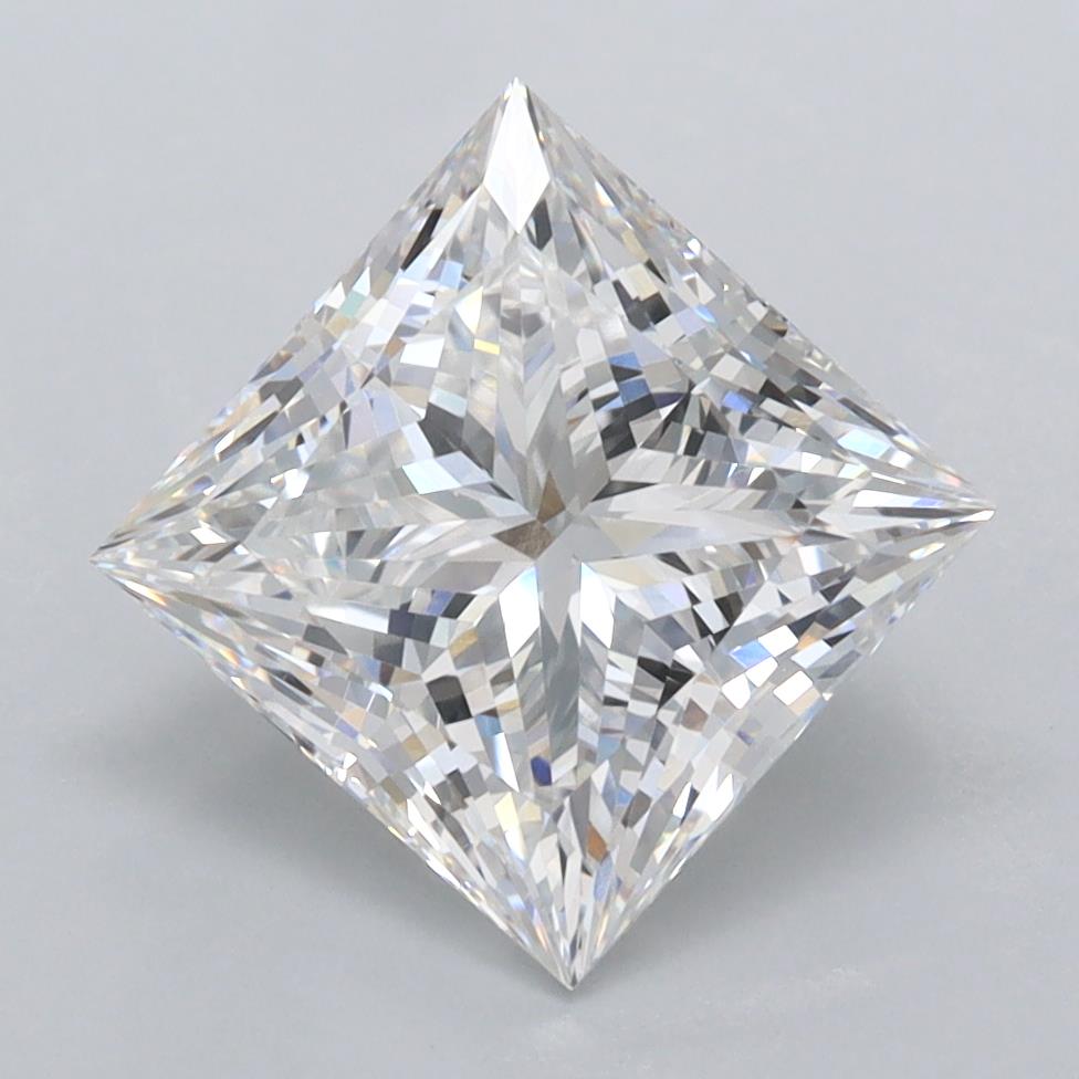 3.02 ct. princess Lab Grown Diamond front image