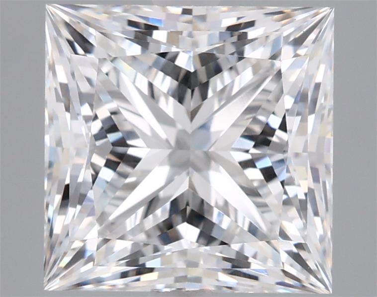 3.02 ct. princess Lab Grown Diamond front image
