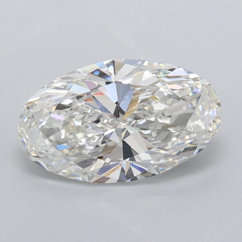 1.05 ct. oval Lab Grown Diamond front image