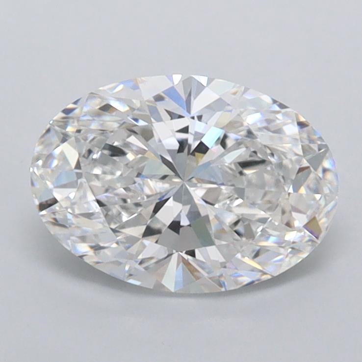 1.22 ct. oval Lab Grown Diamond front image